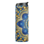 Unique Pattern Design Thermosbecher (Nach links gedreht)