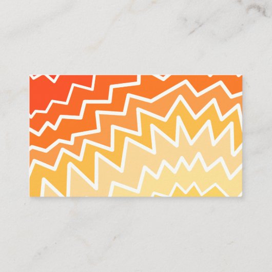 Unique Pattern Visitenkarte (Rückseite)