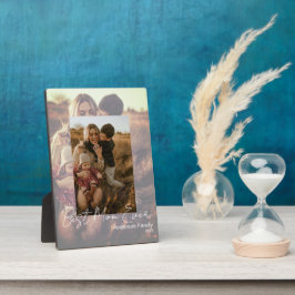 Unique Photo on Photo| Best Mom Ever Fotoplatte