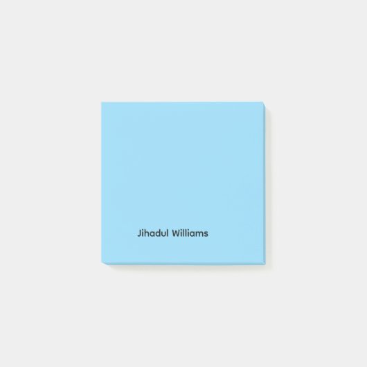 Unique  post-it klebezettel (Vorderseite)