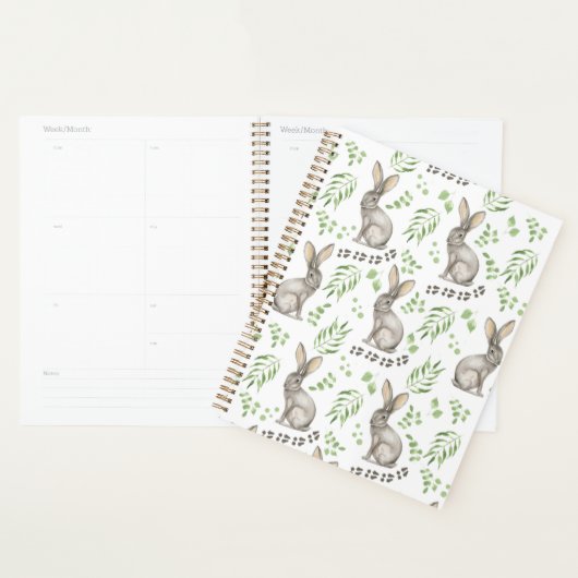 Unique Rabbits Planner Journal Planer (Anzeige)