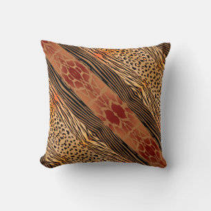 Unique Rustc Animal Patchwork Zebra Stripe Pillo Kissen