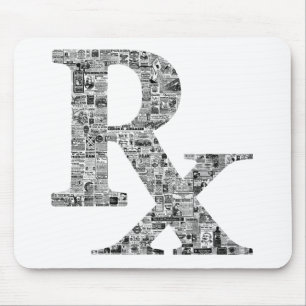 Unique Rx Pharmacy Apothecary Mousepad