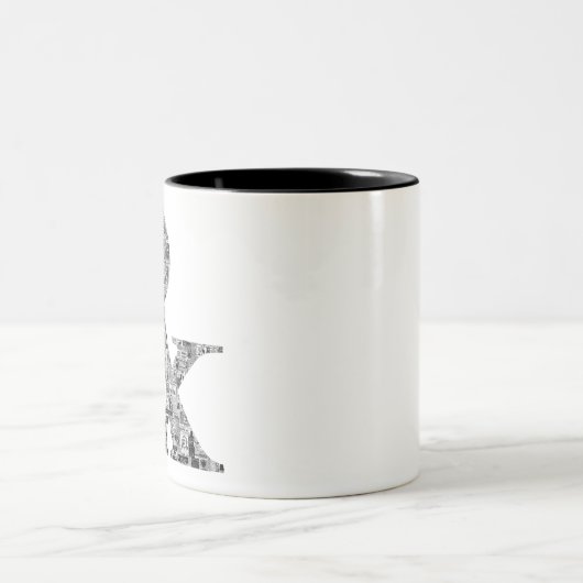 Unique Rx Pharmacy Apothecary Zweifarbige Tasse (Mittel)