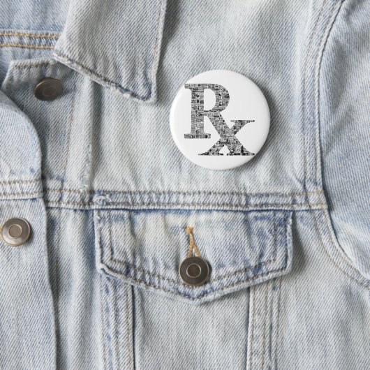 Unique Rx Pharmacy Apothekary Button (Beispiel)