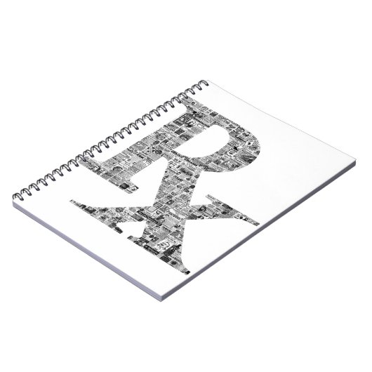 Unique Rx Pharmacy Apothekary Notizblock (Linke Seite)