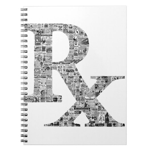Unique Rx Pharmacy Apothekary Notizblock (Vorderseite)