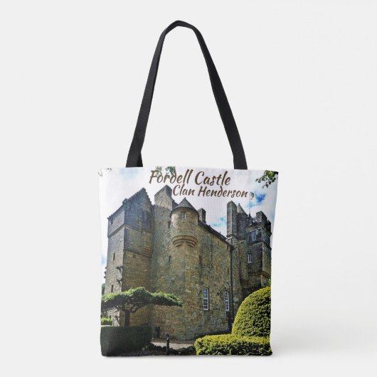 Unique Scottish Clan Henderson's Fordell Castle Tasche (Rückseite)