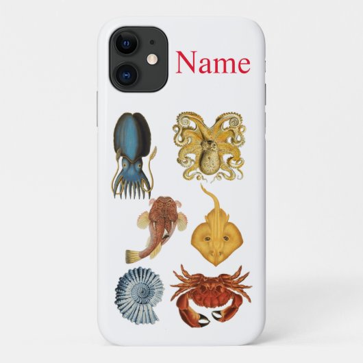 Unique Sea Beings Assortiment Thunder_Cove Case-Mate iPhone Hülle (Rückseite)
