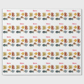 Unique Sea Beings Assortiment Thunder_Cove Geschenkpapier (Flach)