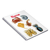 Unique Sea Beings Assortiment Thunder_Cove Notizblock (Rechte Seite)