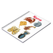 Unique Sea Beings Assortiment Thunder_Cove Notizblock (Linke Seite)