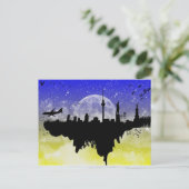 Unique SkyScape Postkarte (Stehend Vorderseite)