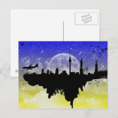 Unique SkyScape Postkarte (Vorne/Hinten)