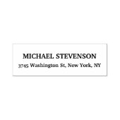 Unique Special Classic Return Address Label Permastempel (Design)