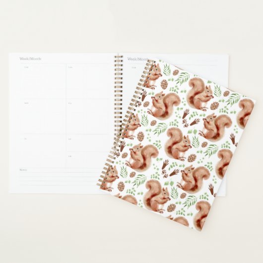 Unique Squirrels Planner Journal Planer (Anzeige)