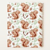 Unique Squirrels Planner Journal Planer (Rückseite)