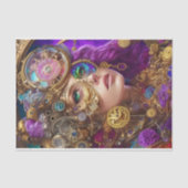 Unique Steampunk Decoupage Tissue Paper Seidenpapier (Vorderseite)