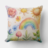 Unique summer beach Design cushion Kissen (Vorderseite)