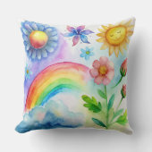 Unique summer beach Design cushion Kissen (Vorderseite)