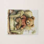 "Unique Teddy Bear Illustration Puzzle" Puzzle (Horizontal)