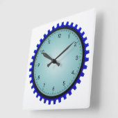 Unique & trendy Wall Clock Quadratische Wanduhr (Winkel)