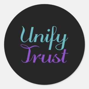 Unique Trust Suicide Prevention Awareness Runder Aufkleber