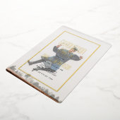 Unique Typografy Overlay 2 Foto Abschluss Folieneinladung (Gedreht)