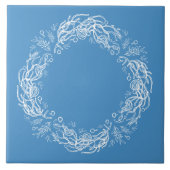 Unique Vintage Botanical. Fliese (Vorderseite)