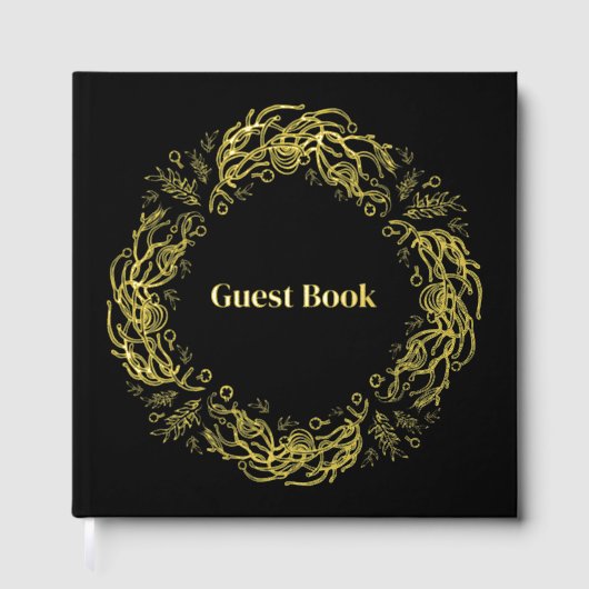 Unique Vintage Botanical. Gästebuch (Vorderseite)