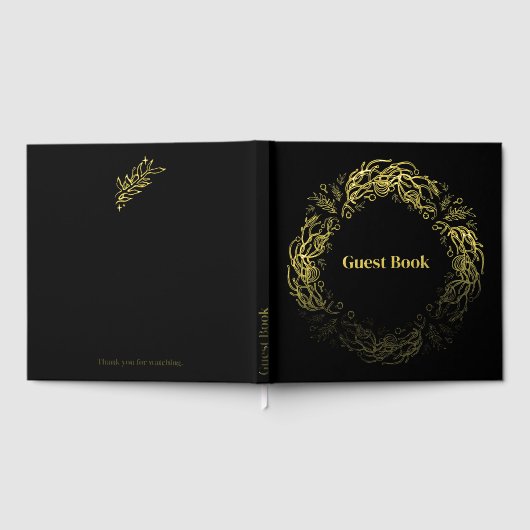 Unique Vintage Botanical. Gästebuch (Voll)