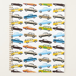 Unique Vintage Cars Planner Journal Planer