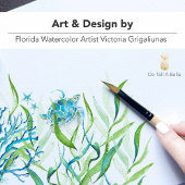 Unique Watercolor Sea Turtle Address Labels