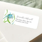 Unique Watercolor Sea Turtle Address Labels