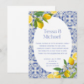 Unique Wedding Einladung Design for a Charitable (Vorne/Hinten)