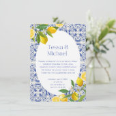 Unique Wedding Einladung Design for a Charitable (Stehend Vorderseite)