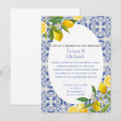Unique Wedding Einladung Design for a Charitable (Vorne/Hinten)