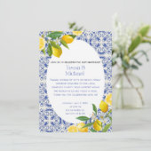 Unique Wedding Einladung Design for a Charitable (Stehend Vorderseite)