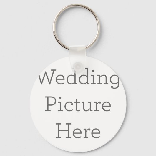 Kreisförmiger Schlüsselanhänger aus Metall, 5,08cm (Vorderseite)