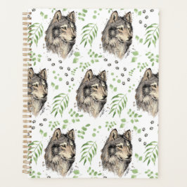 Unique Wolf Planner Journal Planer