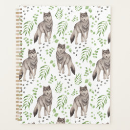 Unique Wolf Planner Journal Planer