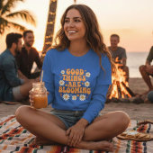 Unique Womens Tshirts Daisy Blue