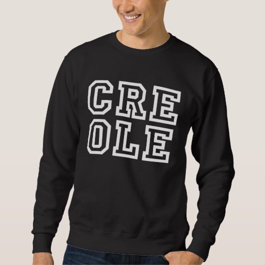 Uniquely Creole and Zydeco Culture Sweatshirt (Vorderseite)