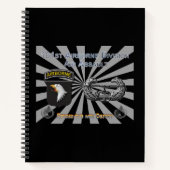 Uniquely Designed 101st Airborne Division Gift Notizblock (Vorderseite)