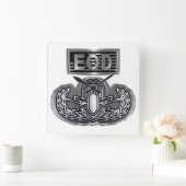 Uniquely Designed Commemorative EOD Quadratische Wanduhr (Zuhause)