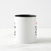 Uniquely Wired Equally Valued Awareness Art Tasse (Zentrum)