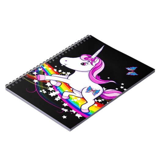 UniRainbow Einhorn Notizblock (Linke Seite)