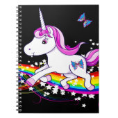 UniRainbow Einhorn Notizblock (Vorderseite)