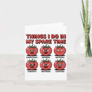 Unirgendwelche Tomaten Dinge, die ich in meiner Fr Karte
