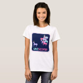Uniscorn Funny Unicorn Bullying Design T-Shirt (Vorne ganz)